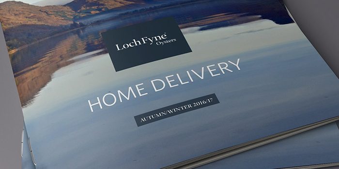 Food delivery brochure